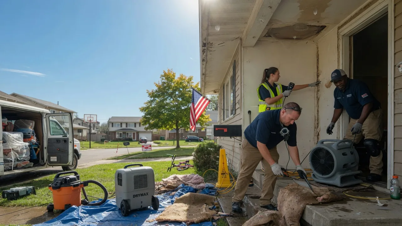 Water Damage Restoration in California, MO near me